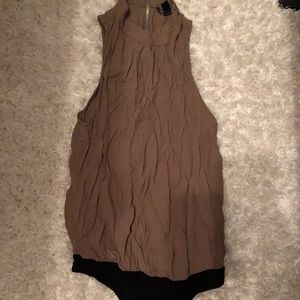 Bebe brown body suit